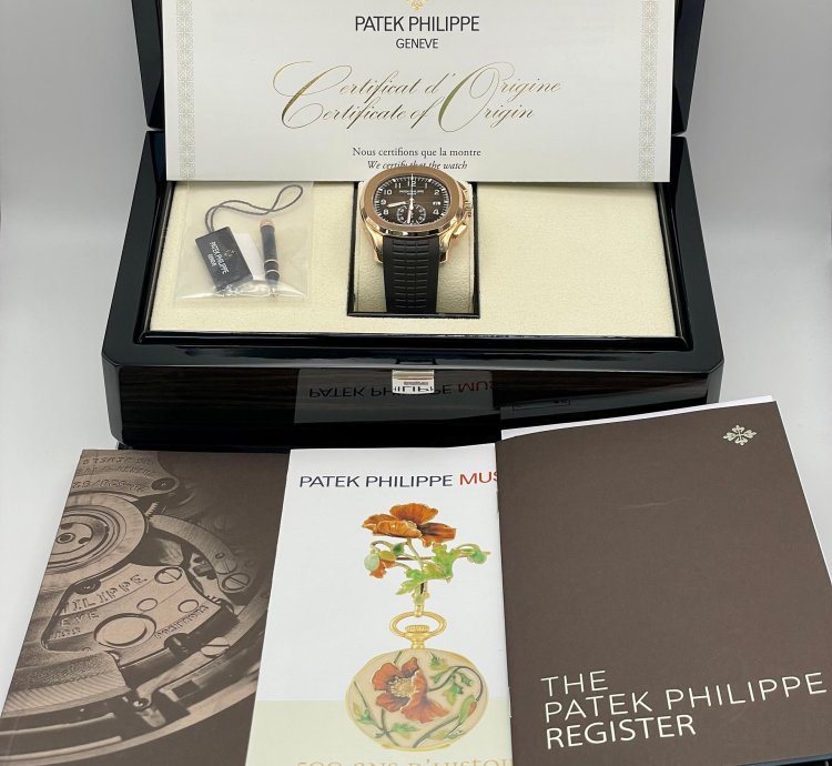 Patek Philippe Aquanaut Very Good 2024 Aquanaut Chronograph 5968r-001
