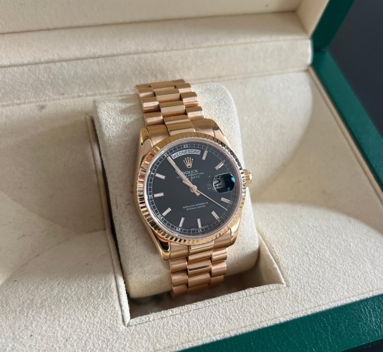 Rolex Day-date 36 Complete With Original Papers And Box