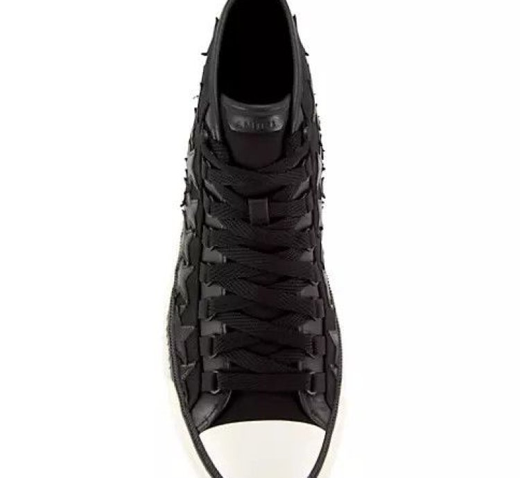 O1w1db11224 Stars High-top Sneakers In Black White