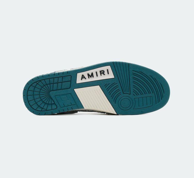 Oc11z0225 Bandana Skel Low-top Sneakers In White Blue