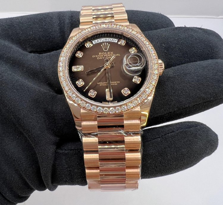 Rolex Day-date 36 Diamond Bezel