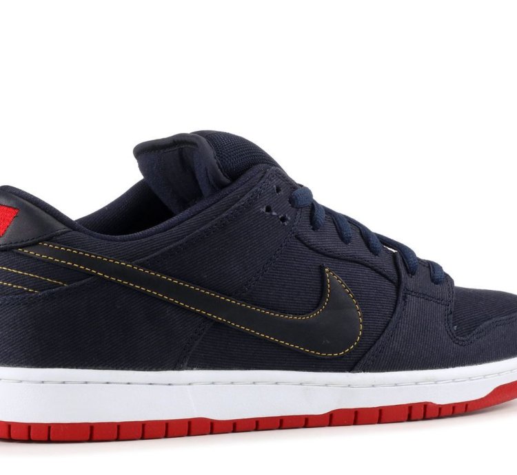 Nike Sb Dunk Low Premium Levi Navy Denim - 573901 447