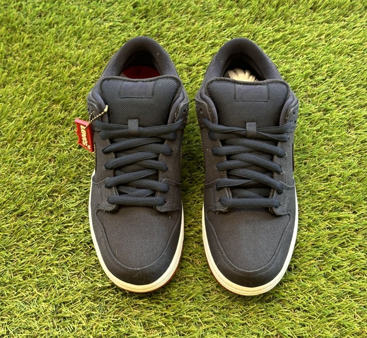 Nike Sb Dunk Low Premium Levi Navy Denim - 573901 447