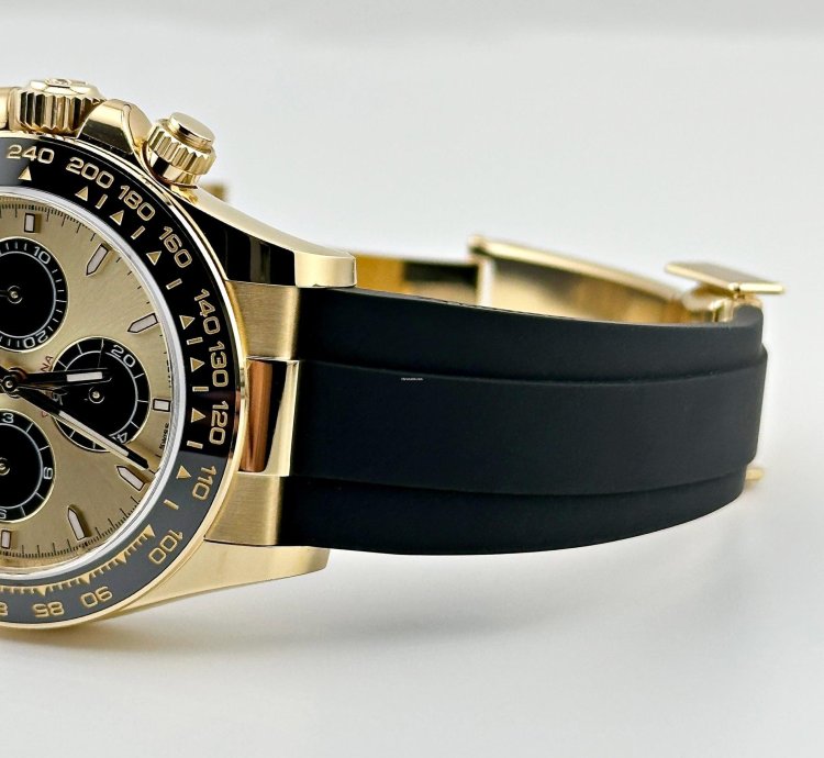 Rolex Daytona 126518ln Yellow Gold Champagne Black Dial 2024
