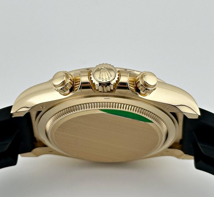 Rolex Daytona 126518ln Yellow Gold Champagne Black Dial 2024
