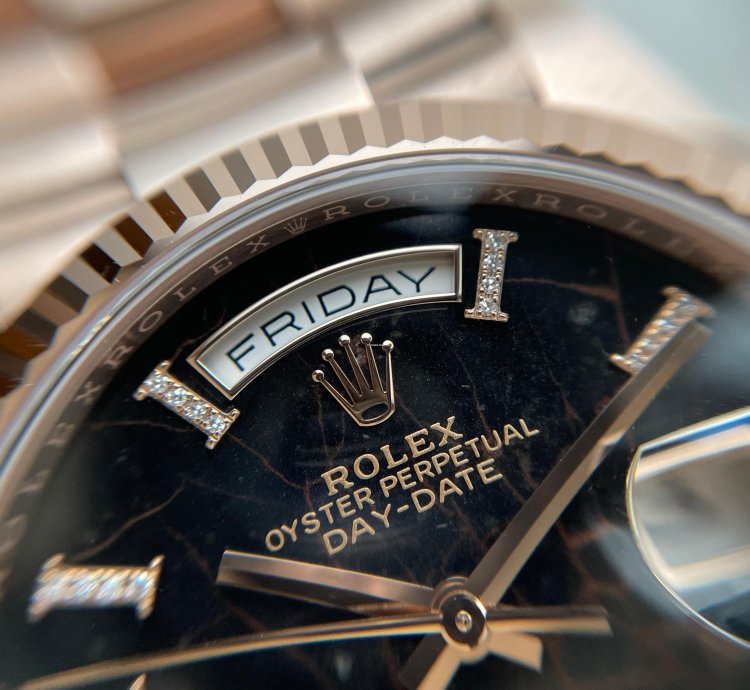 Rolex Day-date 36 Eisenkiesel Dial 36mm 128235-0041