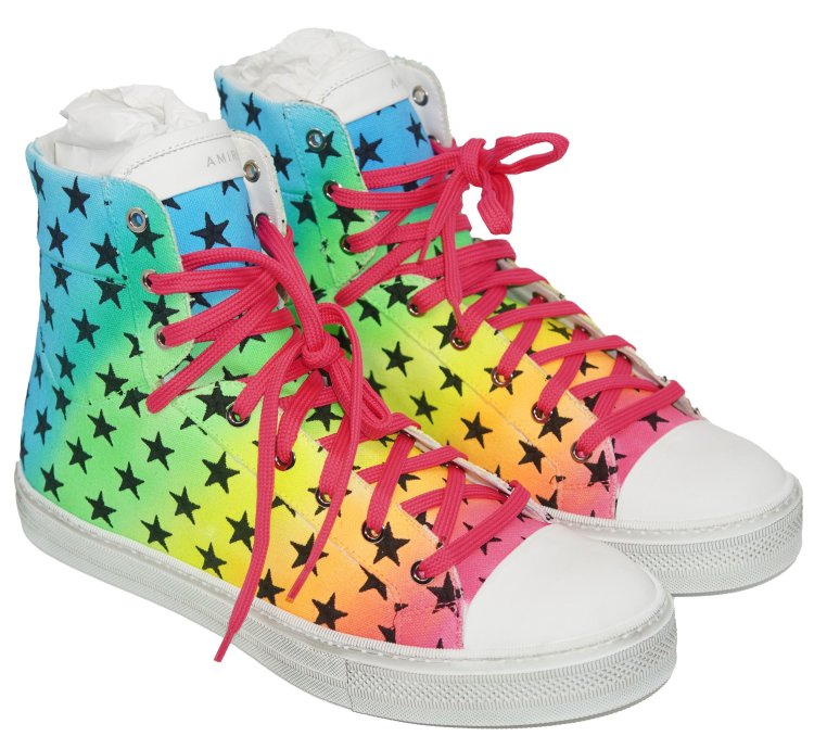Rainbow Amiri Sunset Vintage Star Sneaker