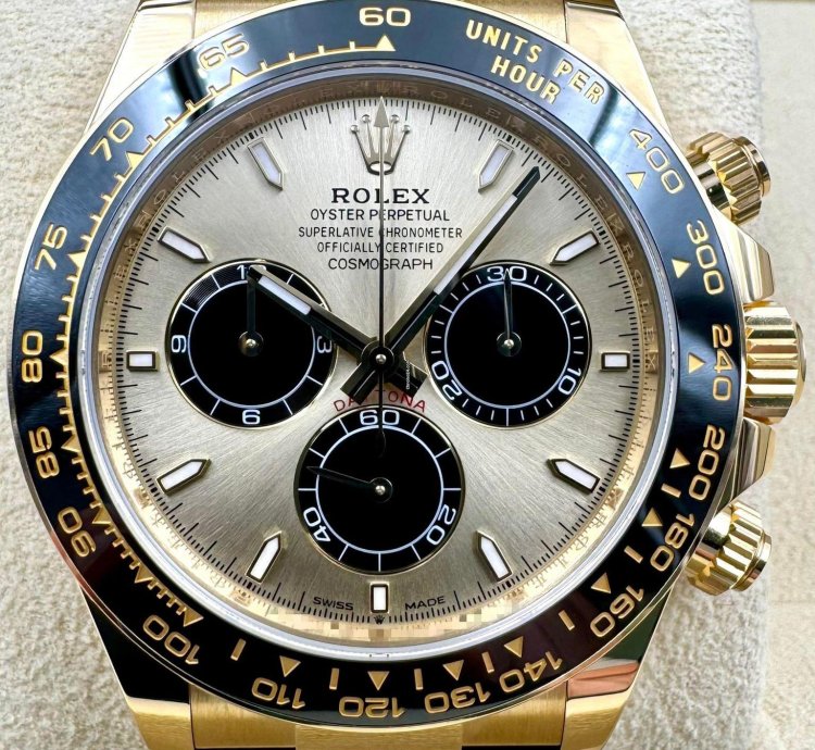 Rolex Daytona 126518ln Yellow Gold Oysterflex Champagne Yml Dial Unworn 2024