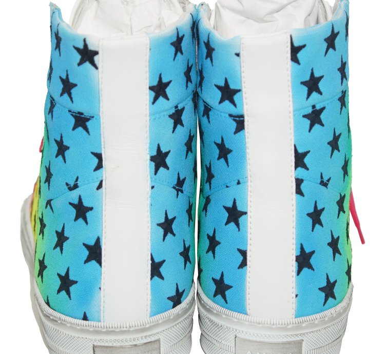 Rainbow Amiri Sunset Vintage Star Sneaker