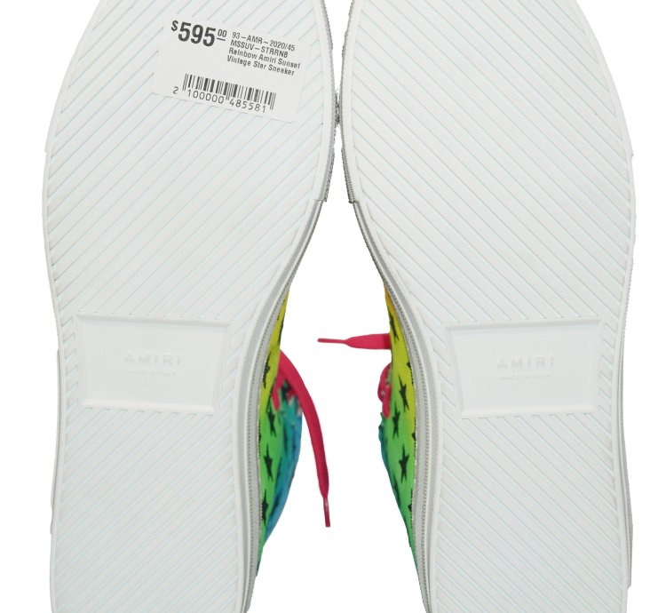 Rainbow Amiri Sunset Vintage Star Sneaker