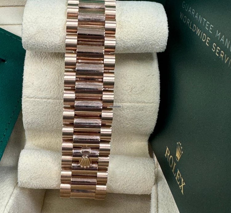 Rolex Day-date 36 Eisenkiesel Diamond Dial 128235