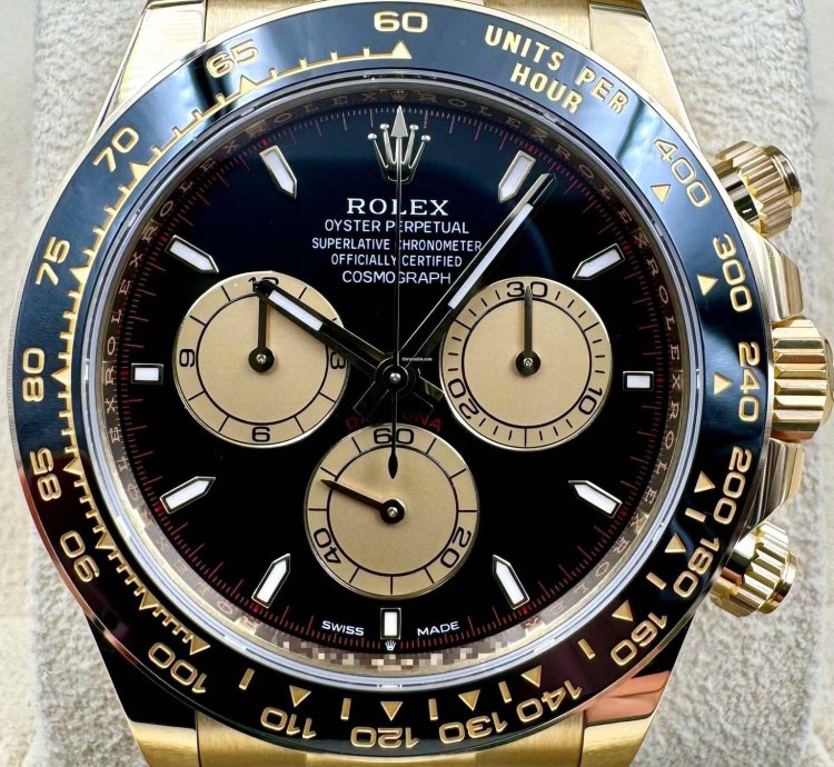 Rolex Daytona 126518ln Yellow Gold Oysterflex Paul Newman Dial Unworn 2024
