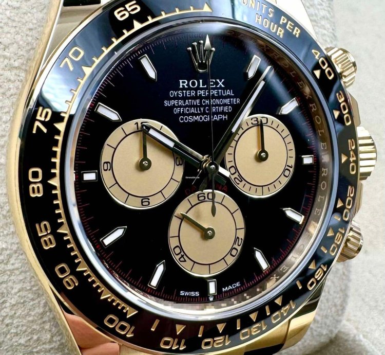 Rolex Daytona 126518ln Yellow Gold Oysterflex Paul Newman Dial Unworn 2024