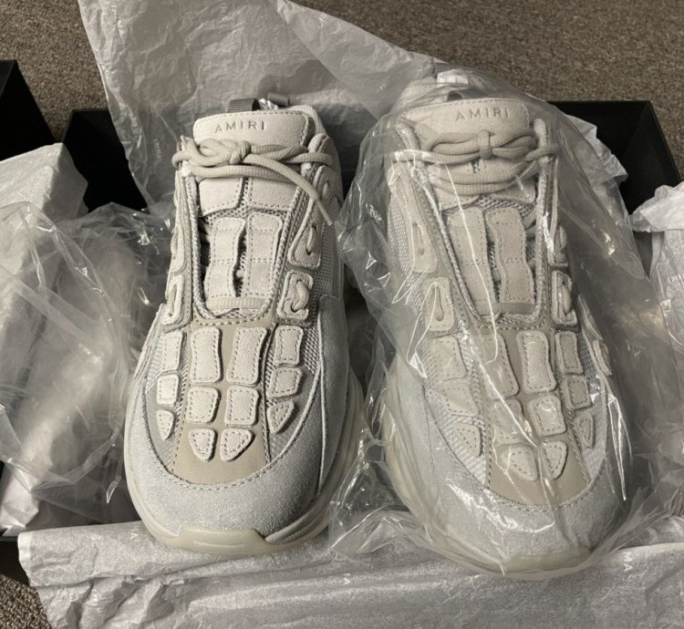 Rare Amiri Bone Runner Grey
