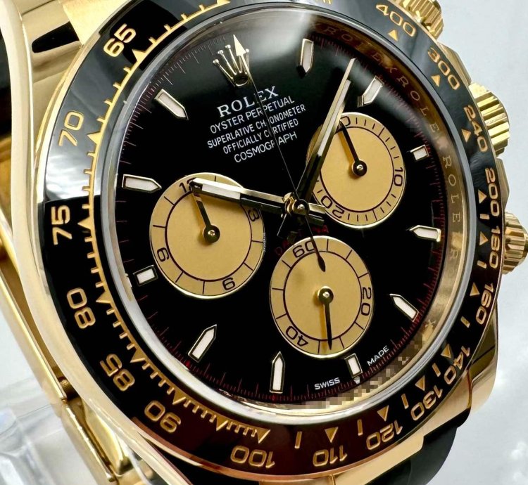 Rolex Daytona 126518ln Yellow Gold Oysterflex Paul Newman Dial Unworn 2024