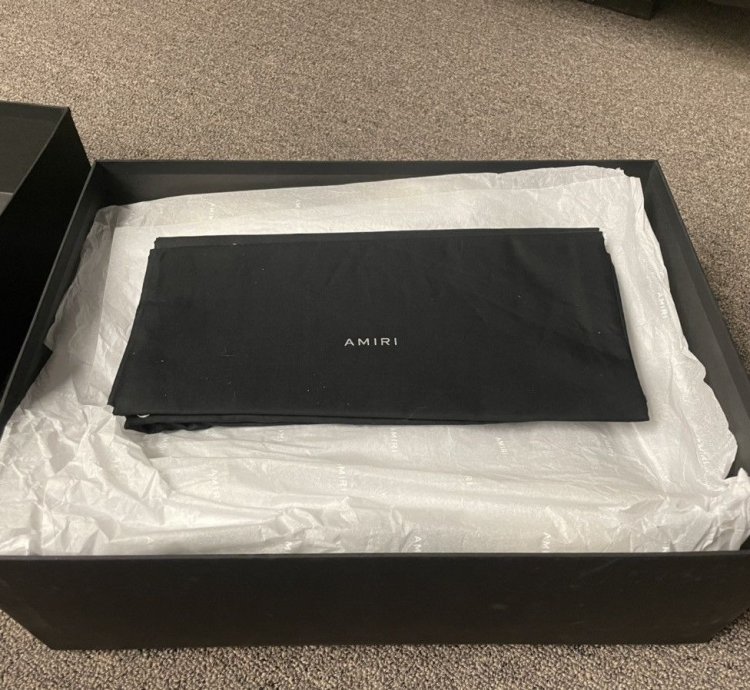 Rare Amiri Bone Runner Grey