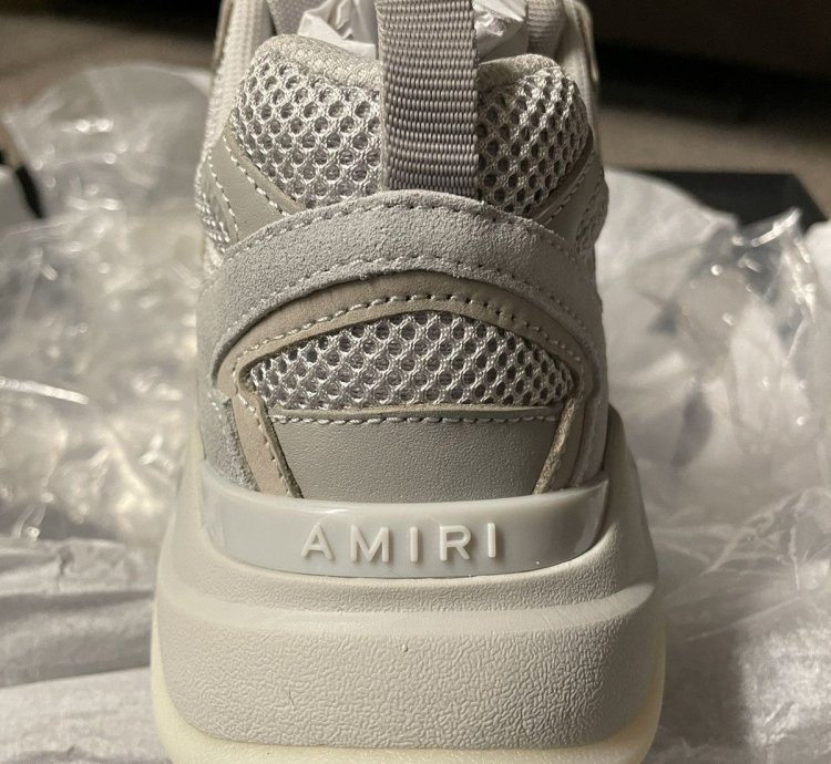 Rare Amiri Bone Runner Grey
