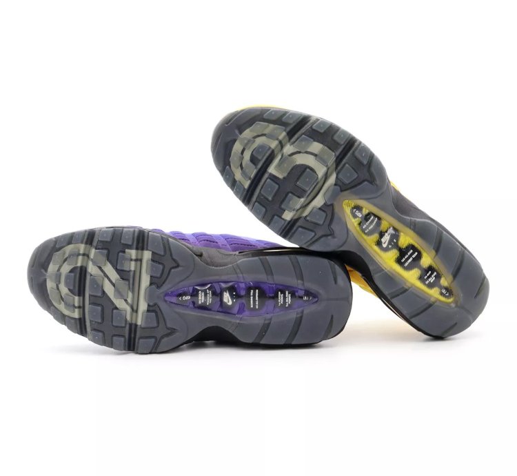 Nike Air Max 95 Nrg Lebron Lakers Amarillo Court Purple Cz3624-001