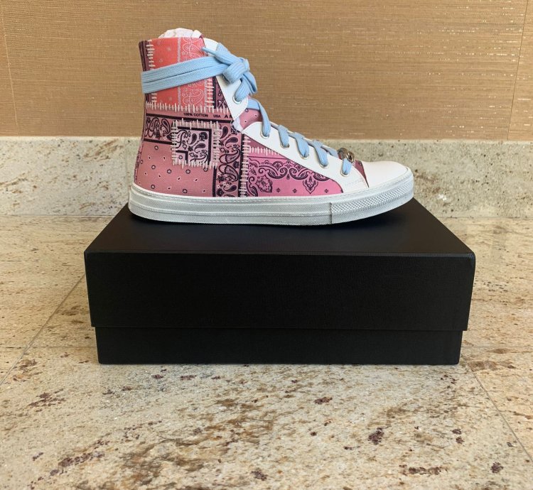 Reconstructed Bandana High Top