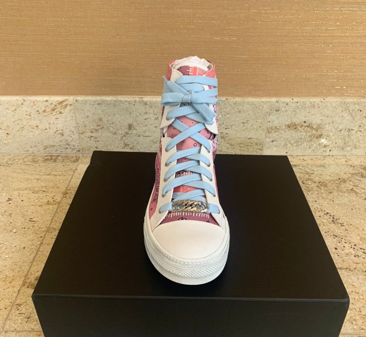 Reconstructed Bandana High Top