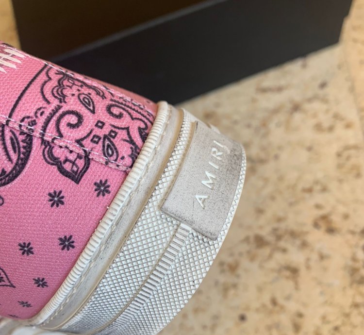 Reconstructed Bandana High Top
