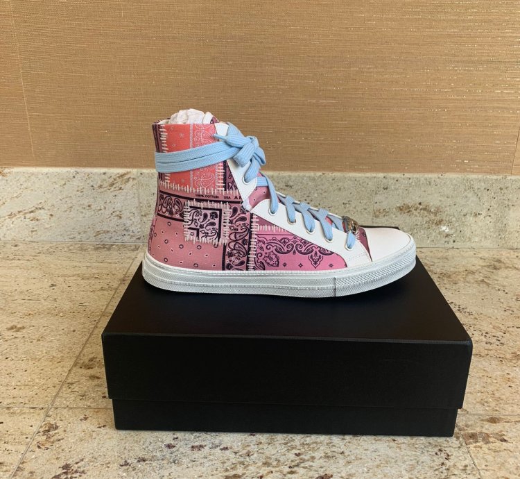 Reconstructed Bandana High Top