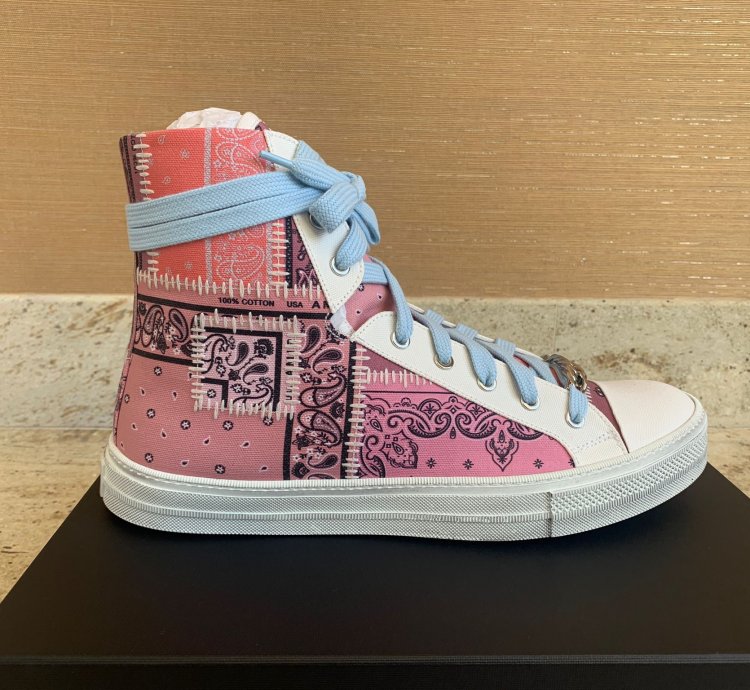 Reconstructed Bandana High Top