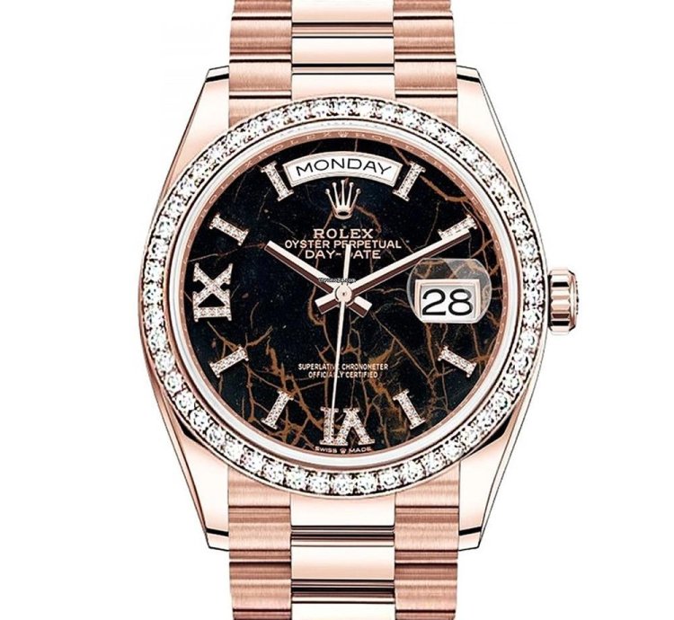Rolex Day-date 36 Everose Gold 128345rbr