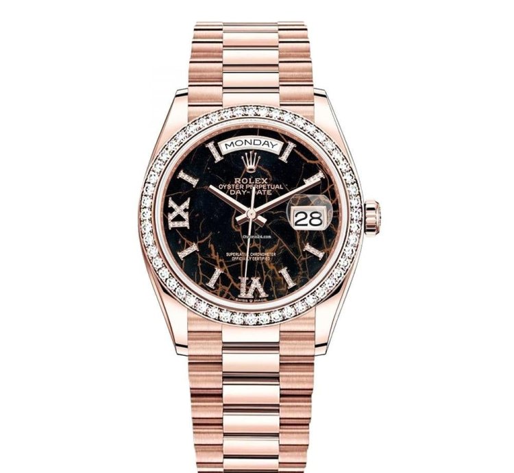 Rolex Day-date 36 Everose Gold 128345rbr