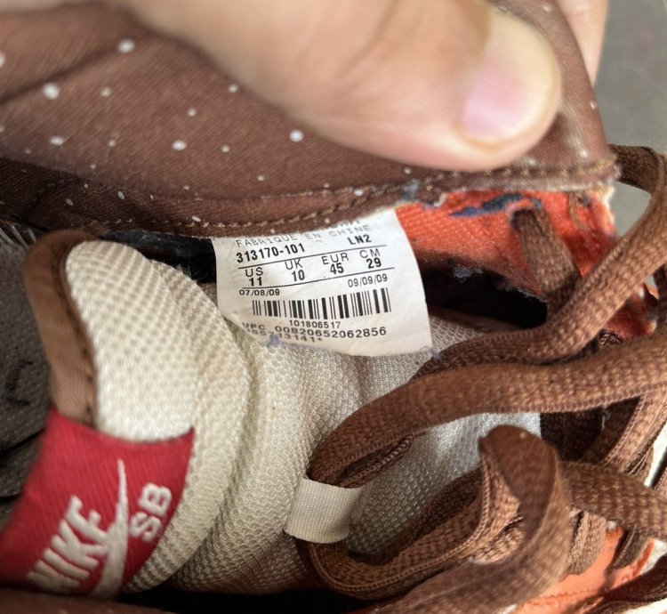 Nike Sb Dunk Low Premium Top Ramen Unhemp