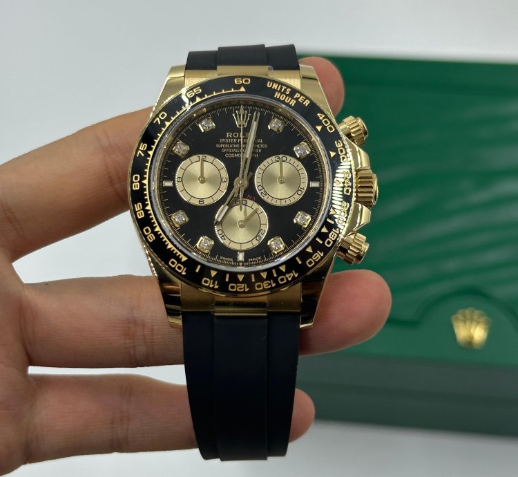 Rolex Daytona 126518ln-0006 Diamonds Black