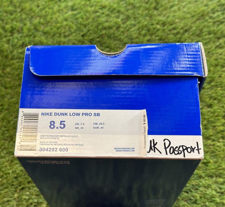 Nike Sb Dunk Low Premium Uk Passport - 304292 600
