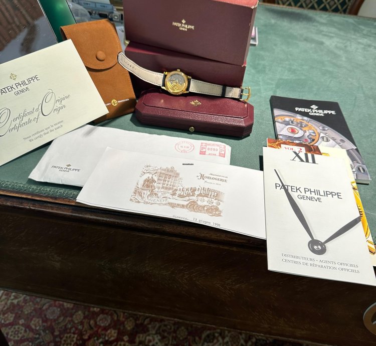 Patek Philippe Calatrava 3998 Gubelin Special 18kt