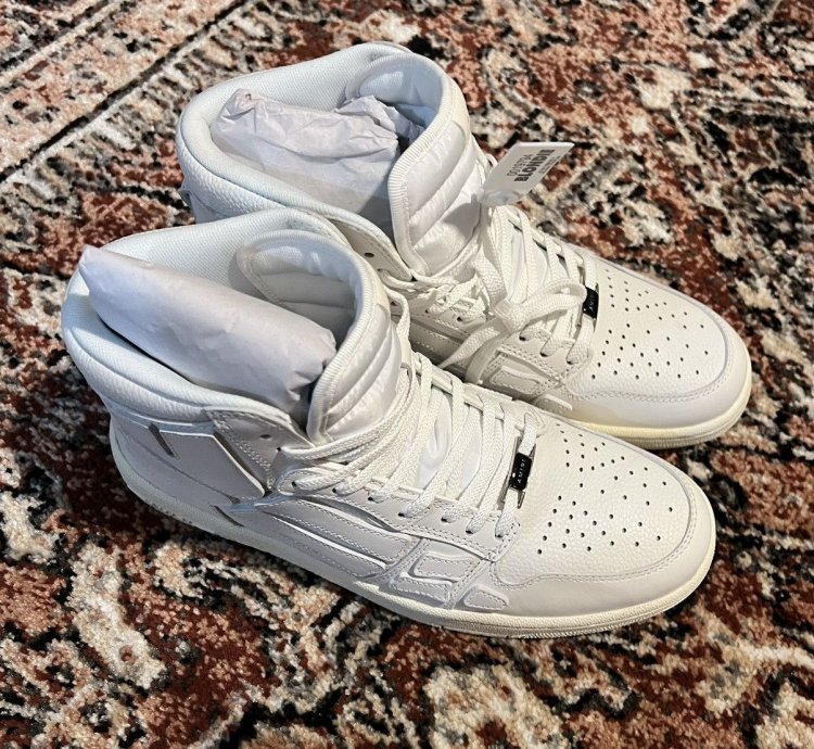 Skel Bone High Top Sneakers