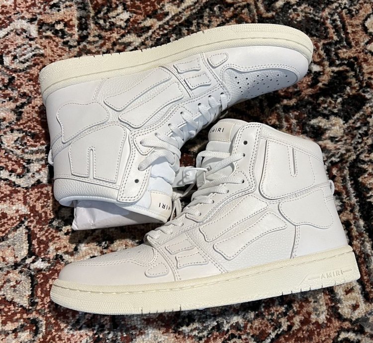 Skel Bone High Top Sneakers