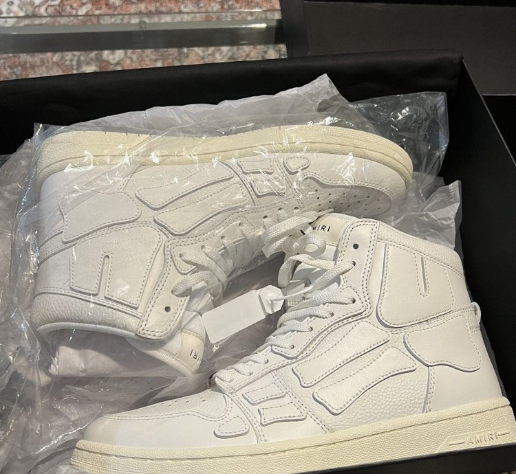 Skel Bone High Top Sneakers