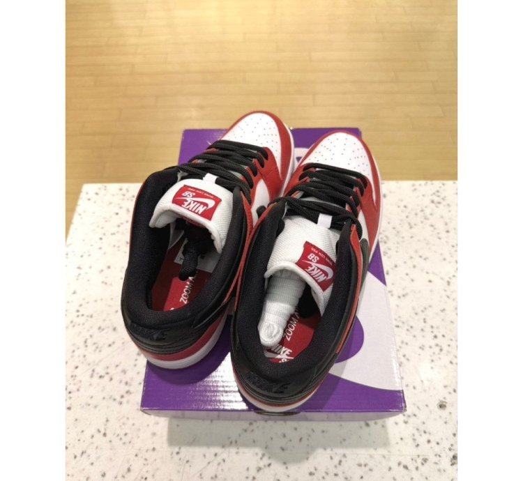 Nike Sb Dunk Low Pro -pack Chicago Varsity Red Black White