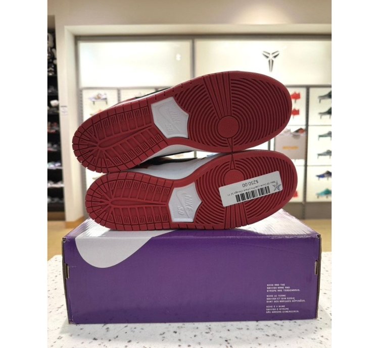 Nike Sb Dunk Low Pro -pack Chicago Varsity Red Black White