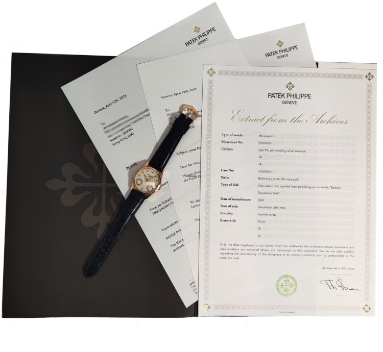 Patek Philippe Calatrava 5026r