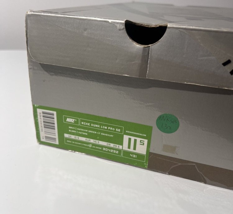 Nike Sb Dunk Low Pro Barf Uk10 5 Us11 5