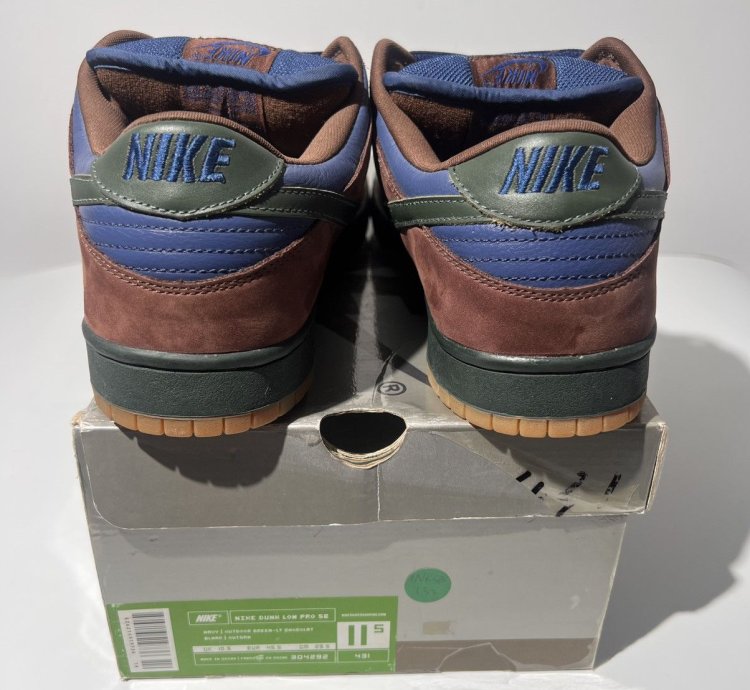 Nike Sb Dunk Low Pro Barf Uk10 5 Us11 5