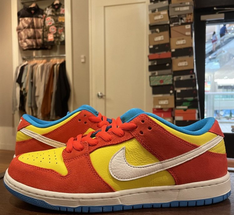 Nike Sb Dunk Low Pro Bart Simpson