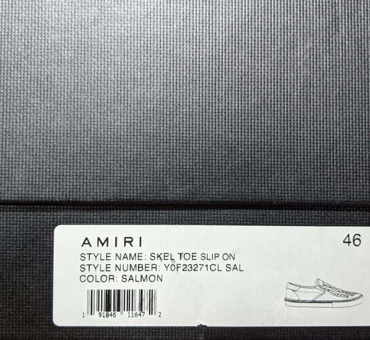 Skel Toe Slip-ons