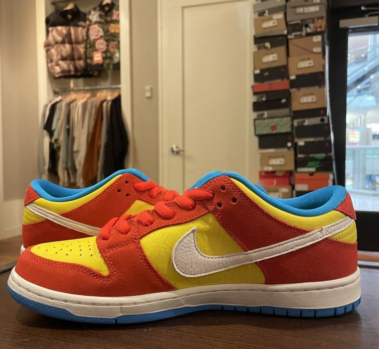 Nike Sb Dunk Low Pro Bart Simpson
