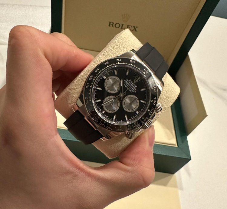 Rolex Daytona 126519 Automatic 2024 White Gold Like New Unworn