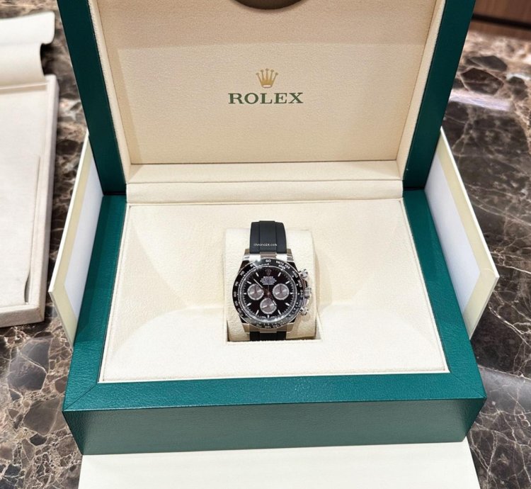 Rolex Daytona 126519 Automatic 2024 White Gold Like New Unworn