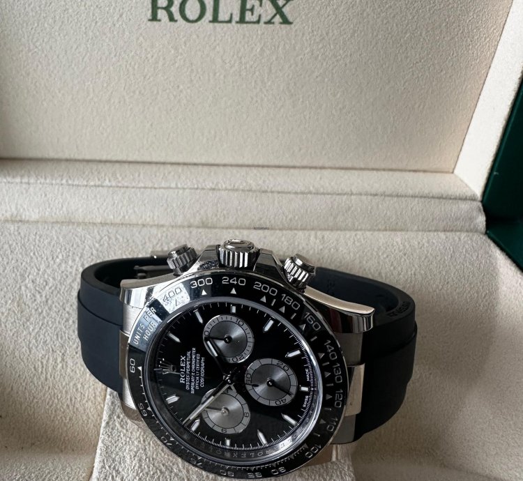 Rolex Daytona 126519 Automatic 2024 White Gold Like New Unworn