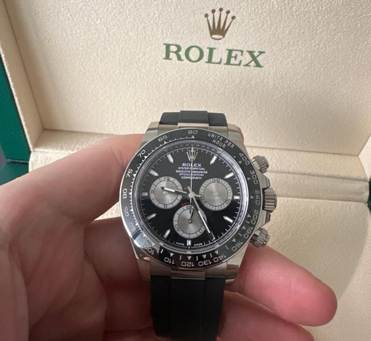 Rolex Daytona 126519 Automatic 2024 White Gold Like New Unworn