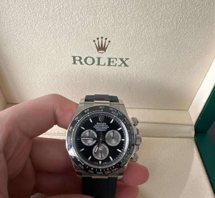 Rolex Daytona 126519 Automatic 2024 White Gold Like New Unworn