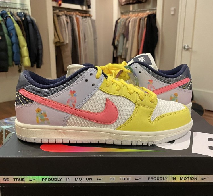 Nike Sb Dunk Low Pro Be True Xavier Schipani